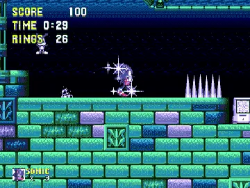 Sonic The Hedgehog 3 (Europe) screen shot game playing